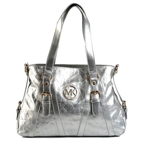 michael kors handtasche henkel|michael kors silver satchel handbag.